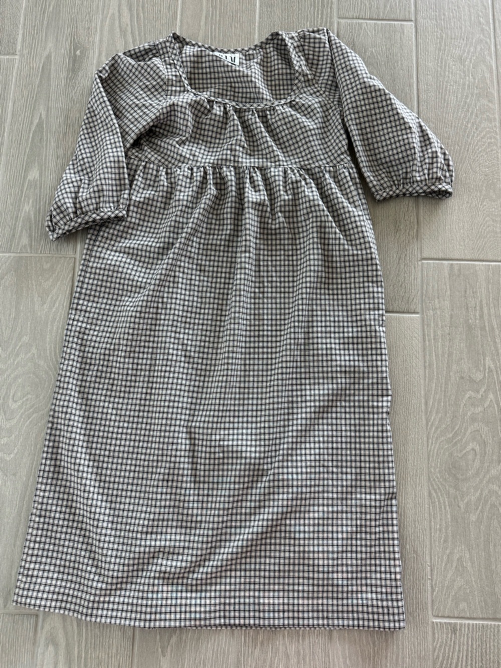 JIMI COLLECTION The Fawn Dress 100% Linen Made in Canada Slow Fashion Size Small